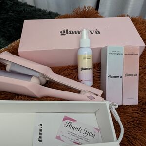 Glamovā Pink Hair Styling Set